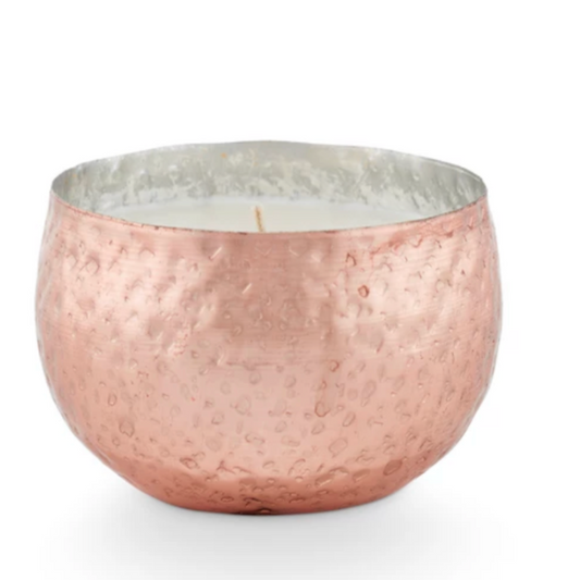 Woodfire Illume Brass Candle