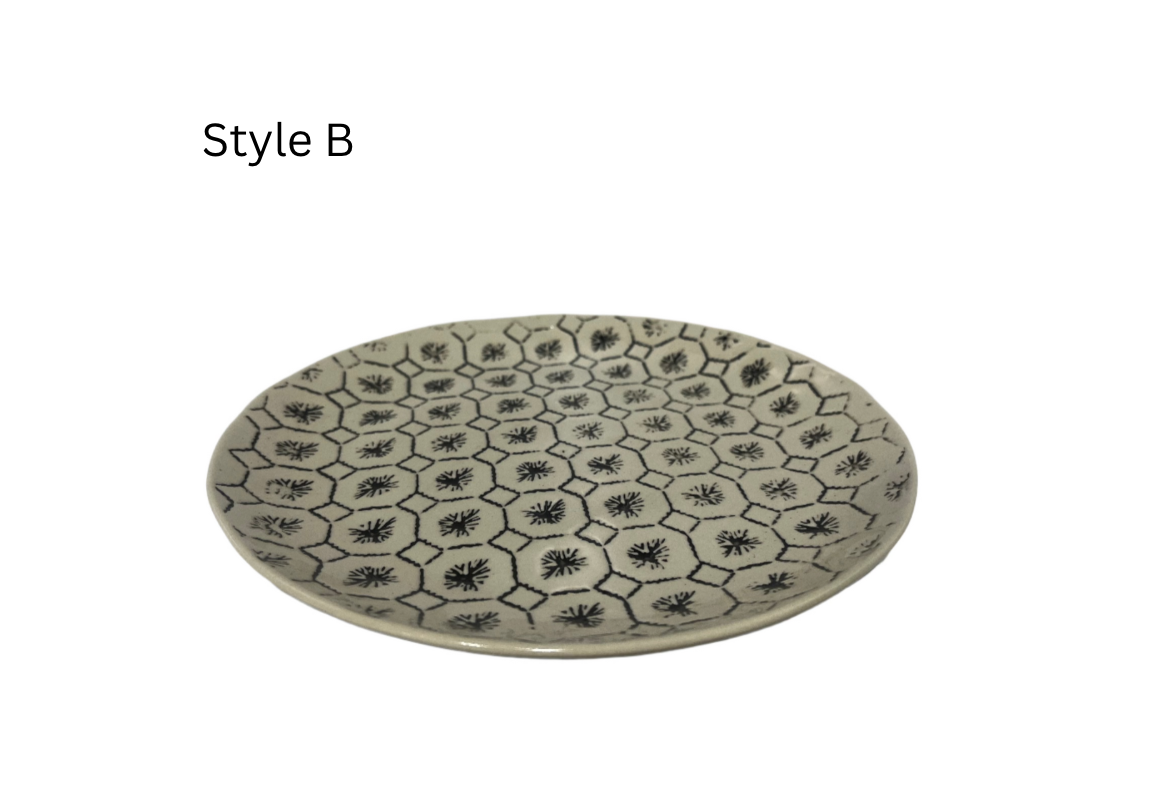 B&W Pattern Plate