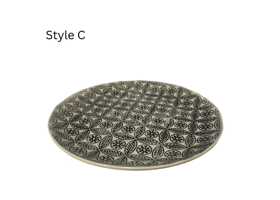 B&W Pattern Plate