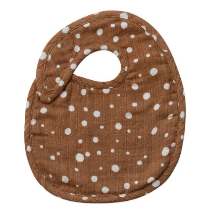 Cotton Double Cloth Printed Baby Bib with Pattern