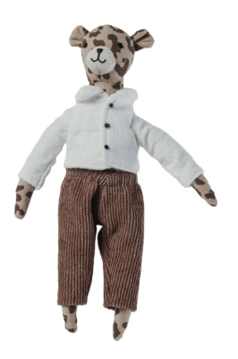 Plush Animal in Clothes