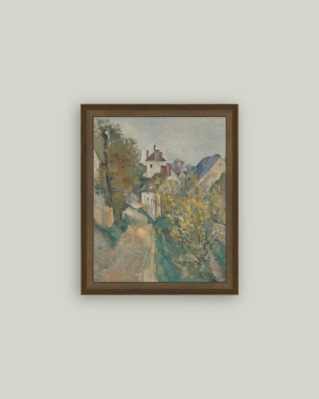 The House of Dr Gachet Framed Antique Art