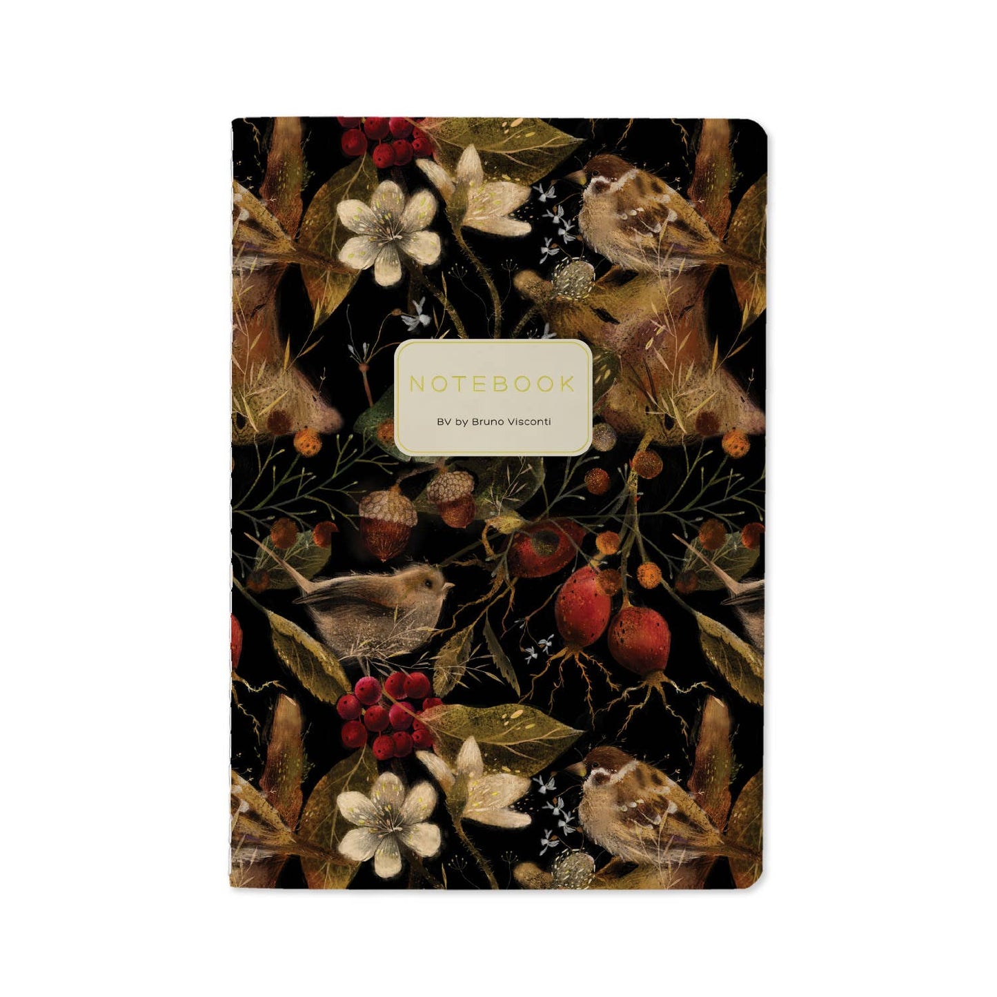  Forest Sparrows Notebook