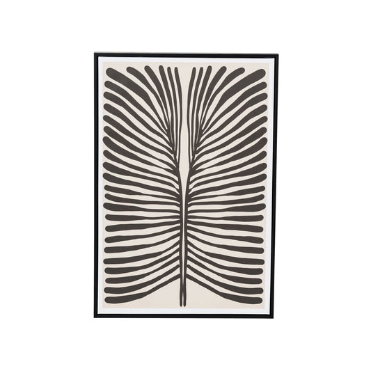 Framed Textured Paper Wall Décor w/ Abstract Image ( In-store Pick Up Only)