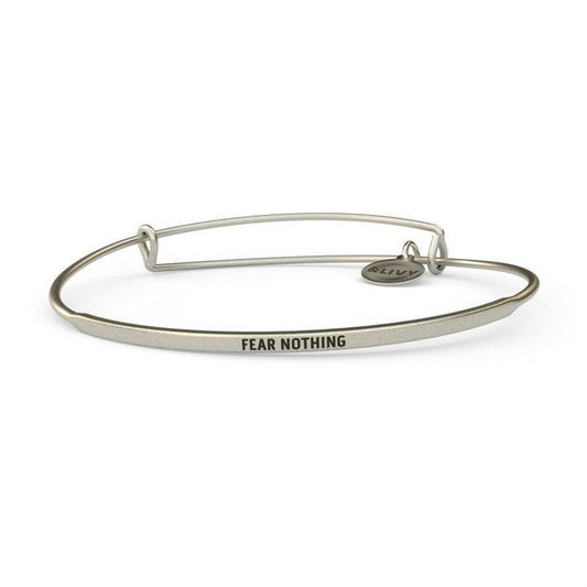 Fear Nothing - Antique Silver
