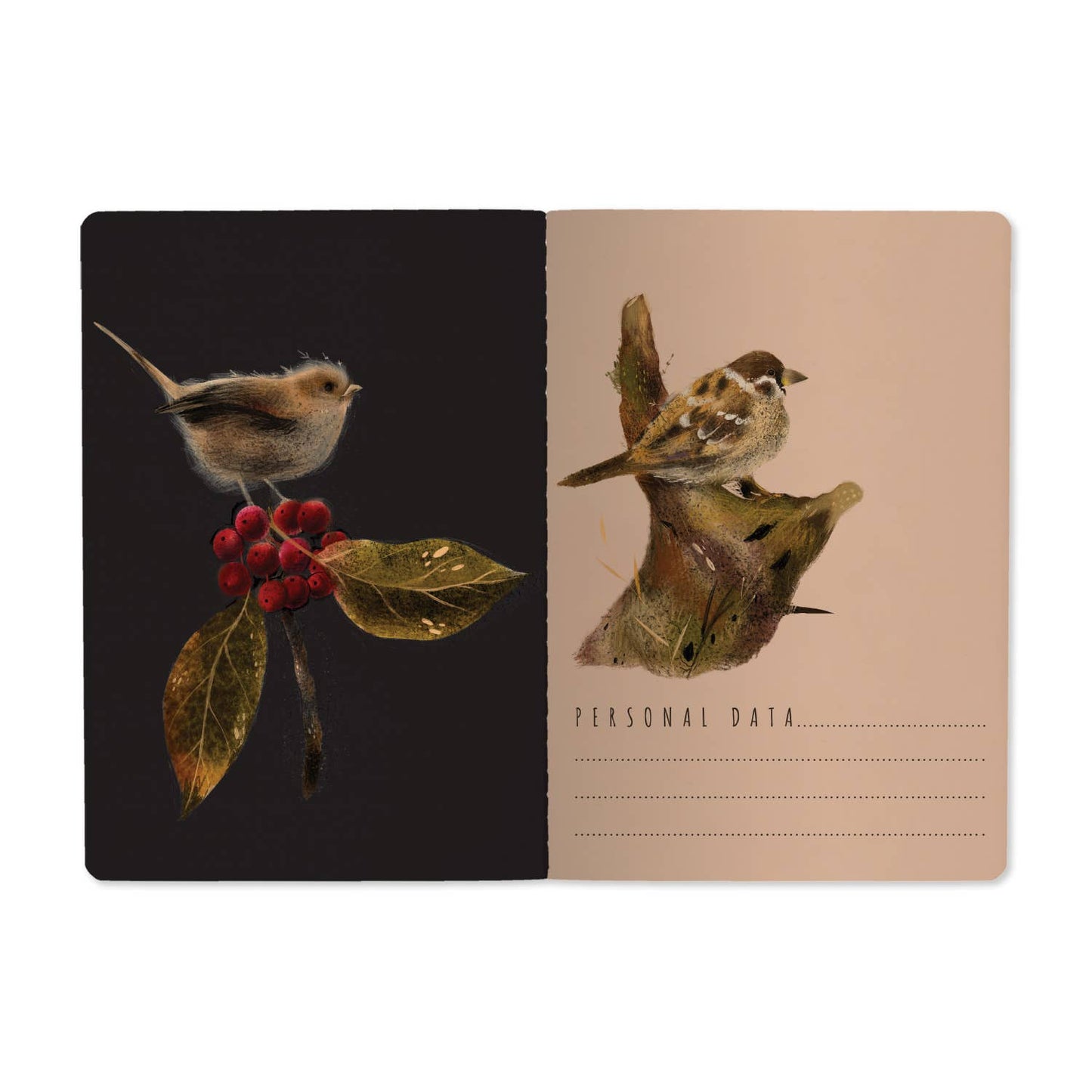  Forest Sparrows Notebook