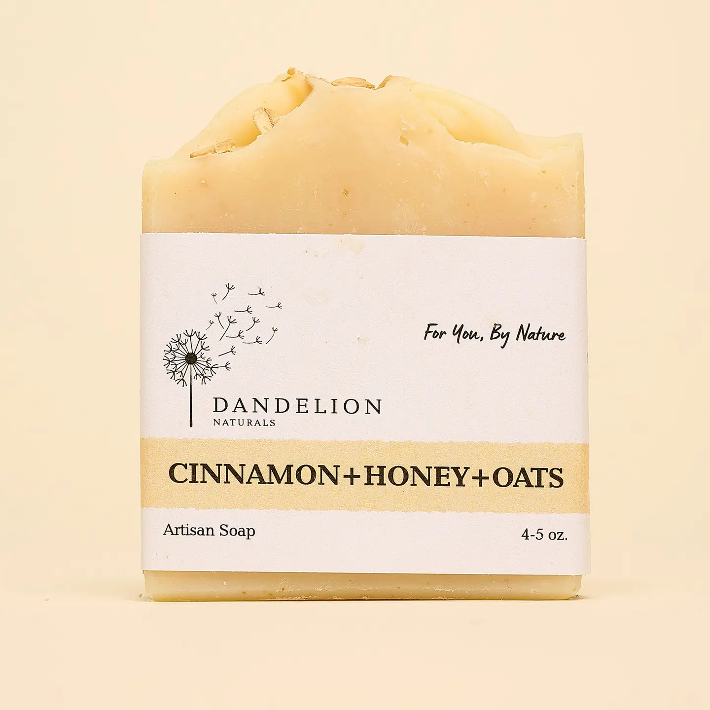 Cinnamon Honey Oats Bar Soap | All Natural Artisan Soap Bar