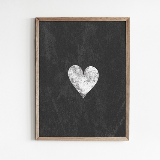 Heart Art Print (not framed)