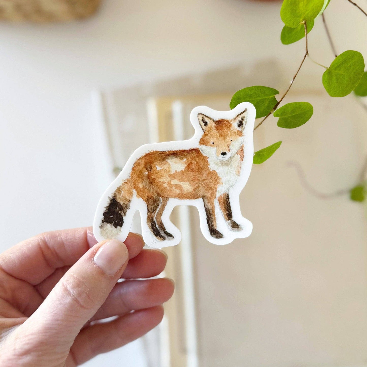 Fox sticker