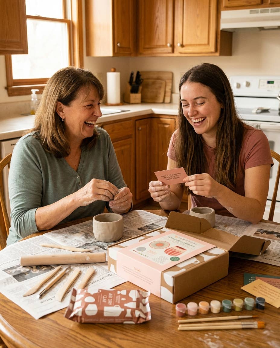 Mothers Day Deluxe Clay Kit- Clay Kit for Two