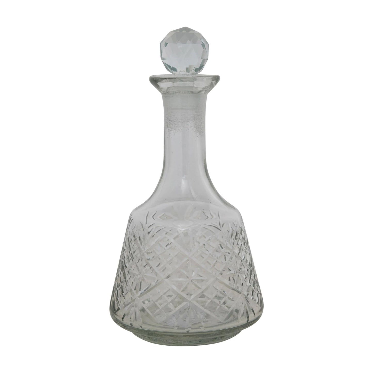 Etched Glass Decanter 20oz