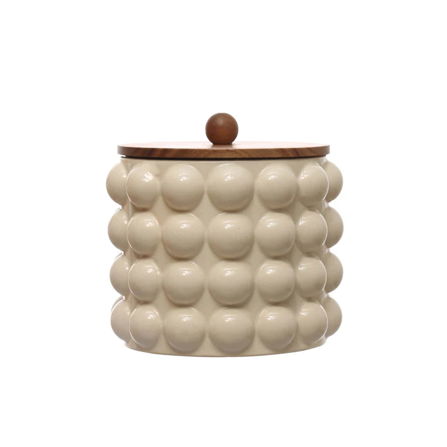 Stoneware Canister Medium