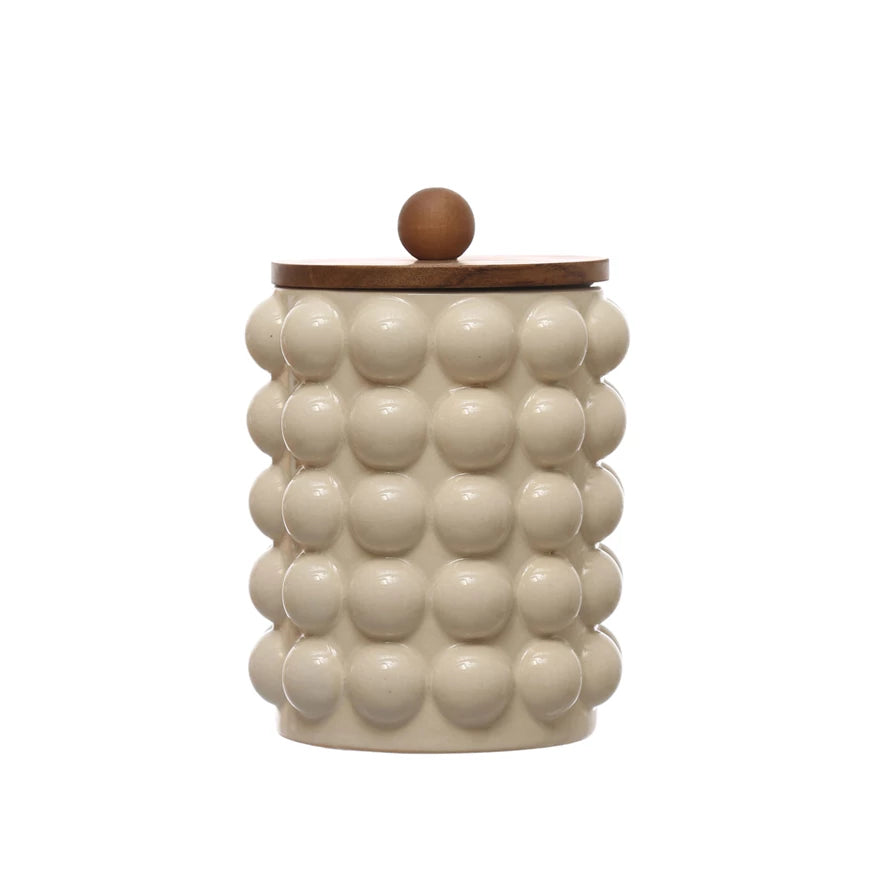 Small Stoneware Canister