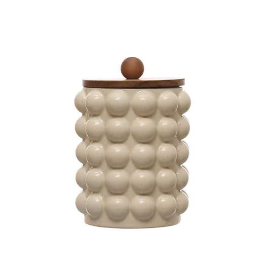Small Stoneware Canister