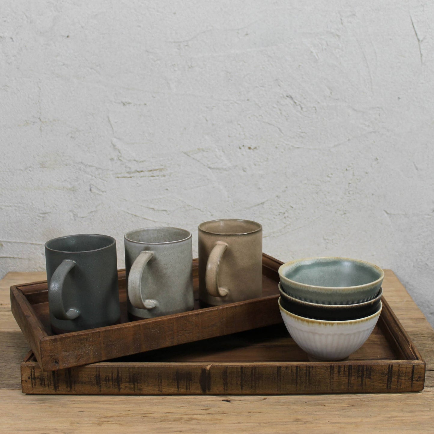 Mug, Ceramic, Ochre