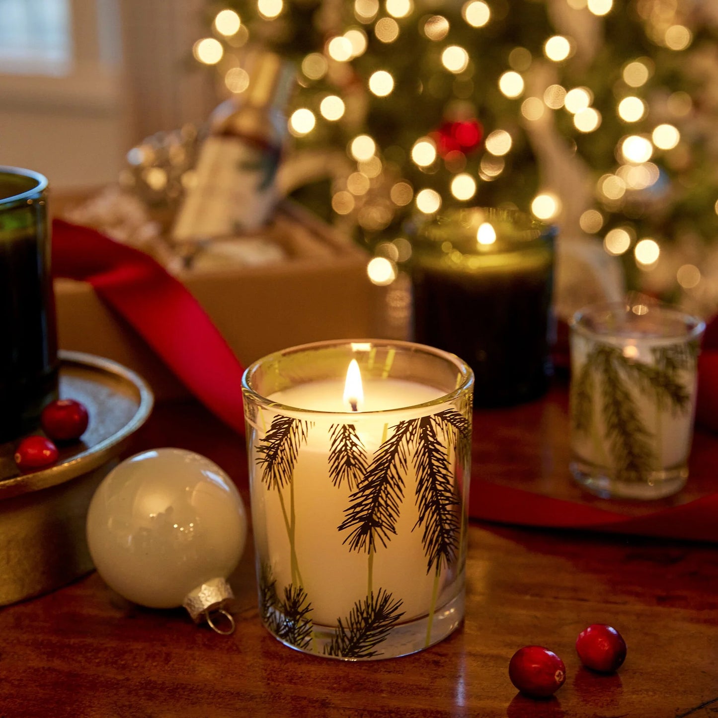 Frasier Fir Pine Needle Votive Candle