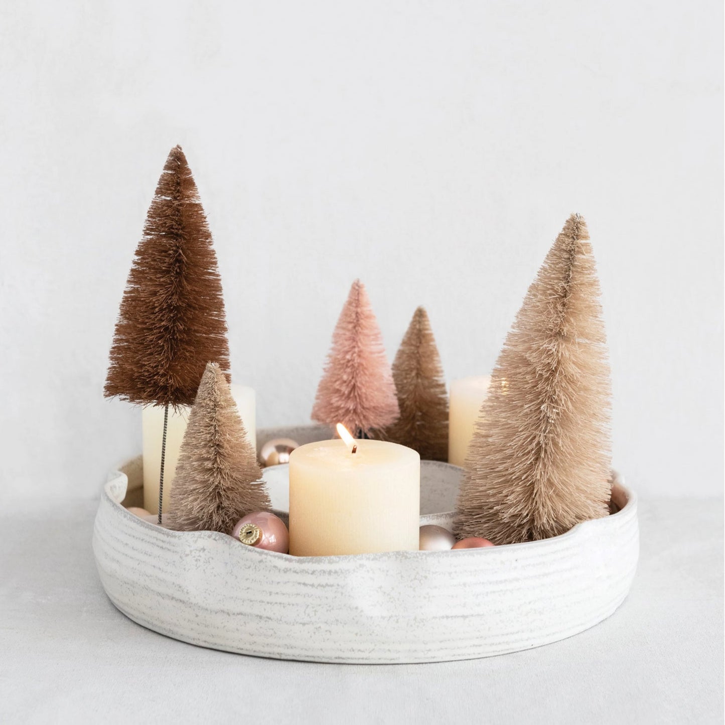 Stoneware Ring Serving Dish