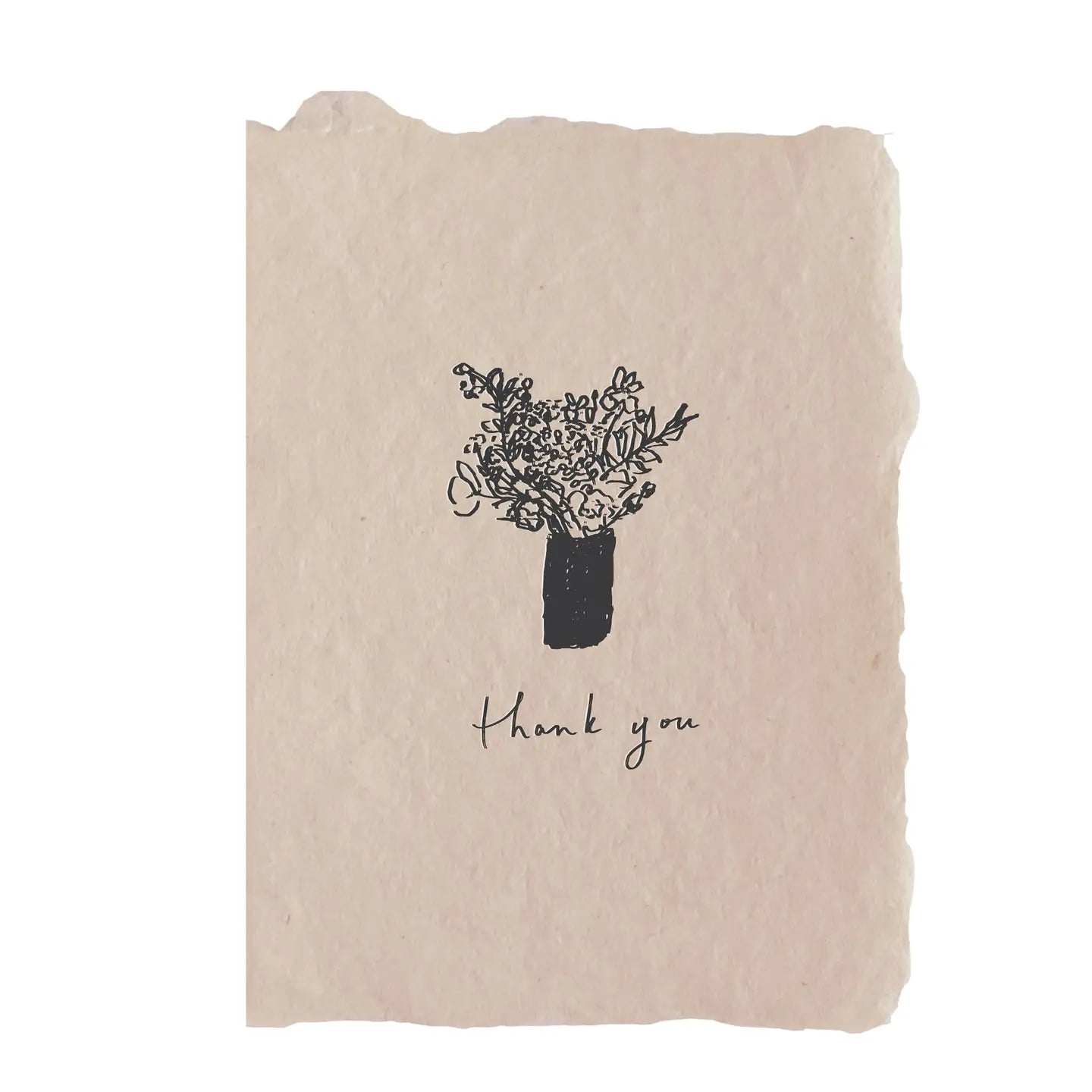 Thank You Bouquet Card