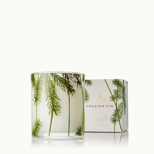 Box Frasier Fir Pine Needle Candle