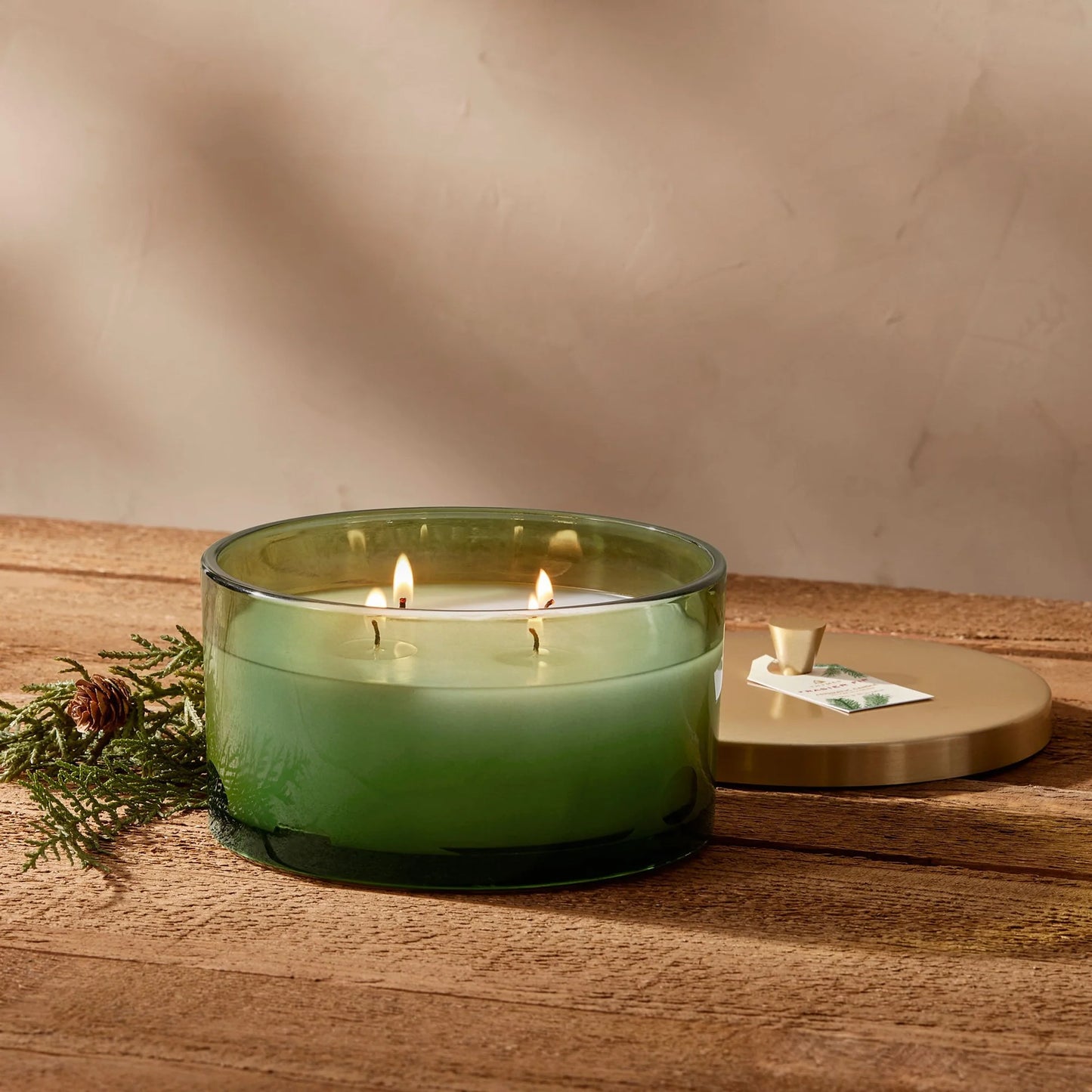 Frasier Fir  Thymes 21oz Green 4-Wick Candle