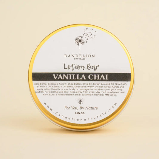 Vanilla Chai Tallow Lotion Bar